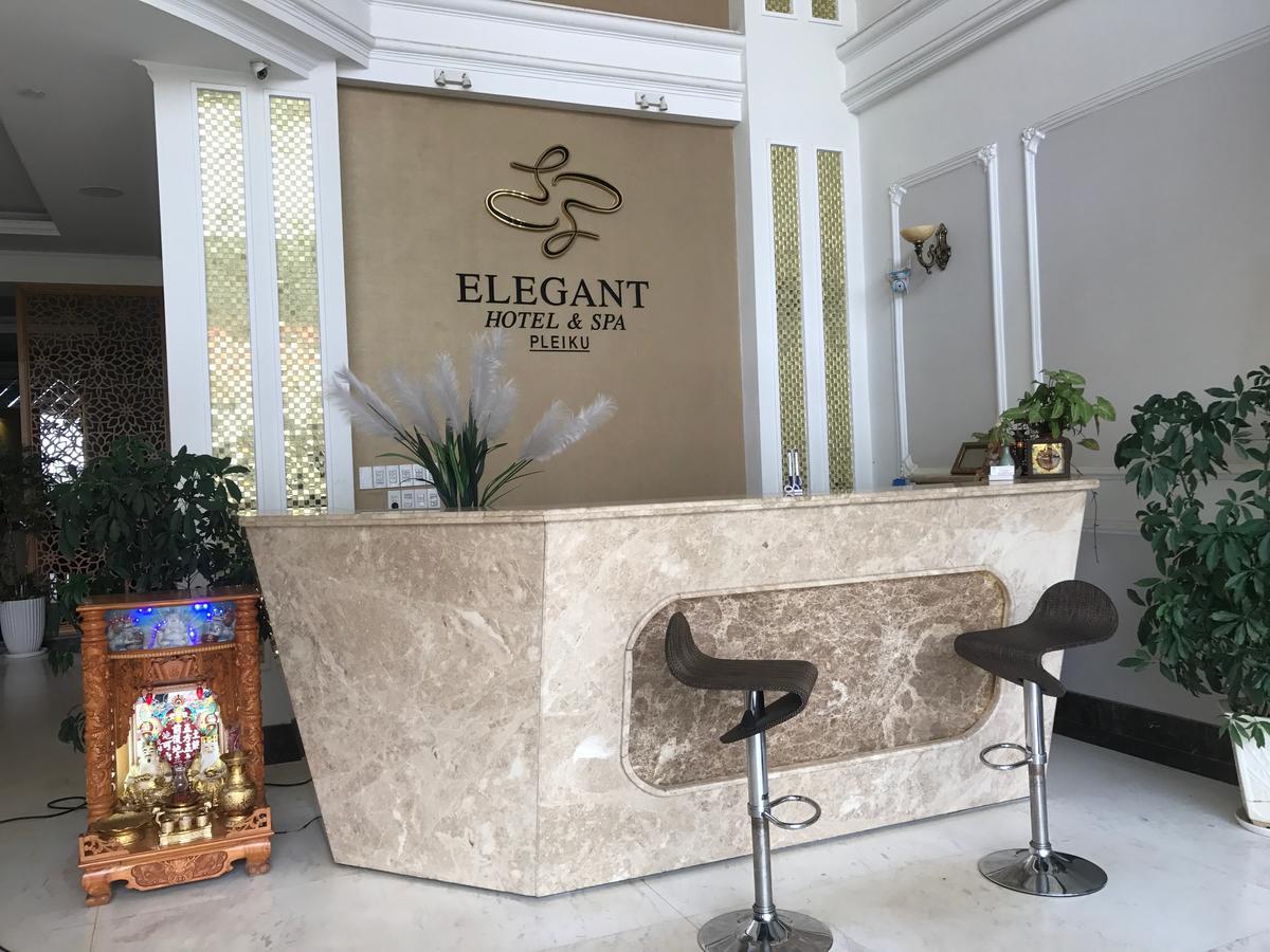 Elegant Hotel Pleiku Bagian luar foto